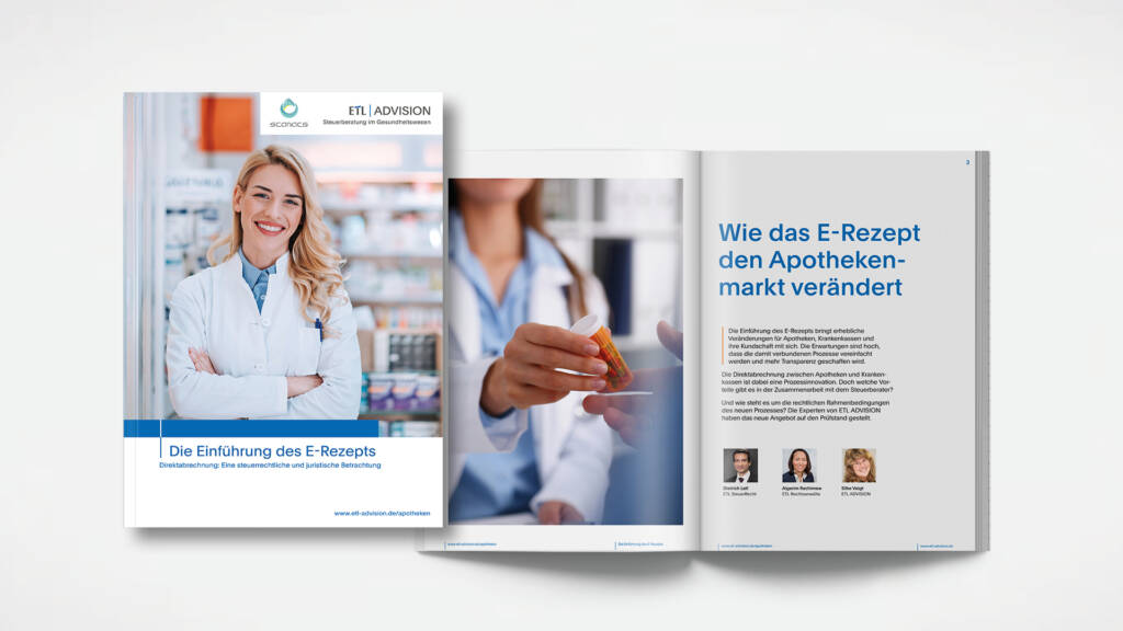 Die Einführung des E-Rezepts: ETL ADVISION und scanacs veröffentlichen Whitepaper