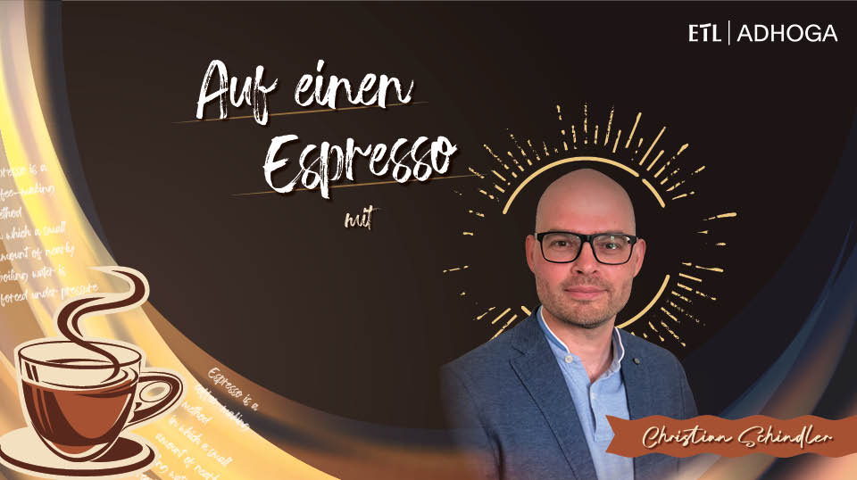 Auf einen Espresso mit… Christian Schindler