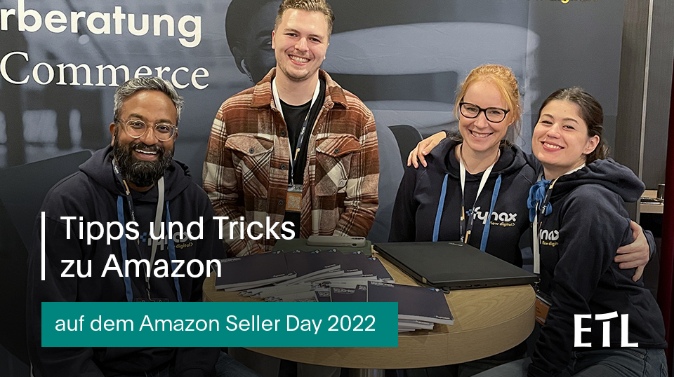 fynax auf dem Amazon Seller Day 2022