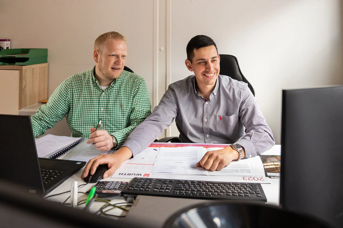 Benjamin Hummel und Lars Hentschel