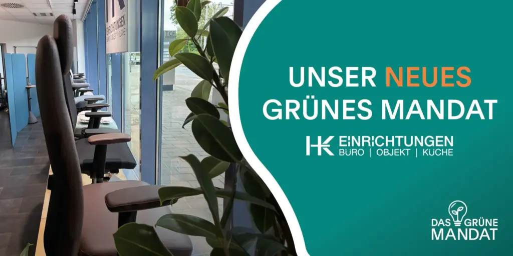 Nachhaltigkeit beginnt im Büro