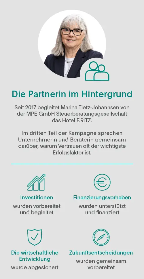 Nachhaltige Unternehmerin, ETL-Partnerin