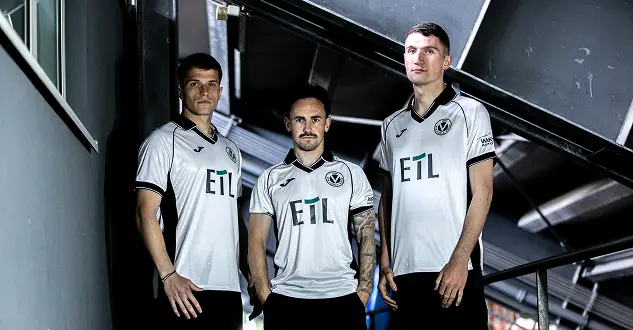 viktoria köln-Vorstellung Retrotrikot mit ETL-Logo-saison 2026/2027
